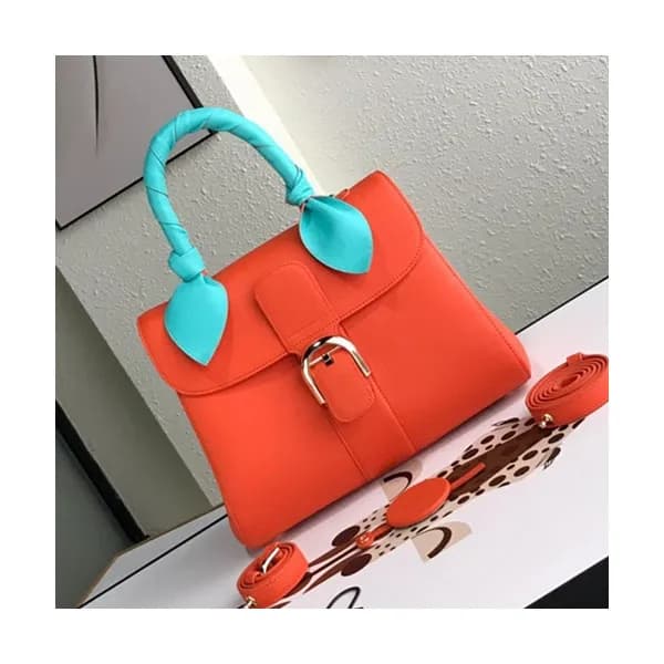 Delvaux 2019 Leather Tote Shoulder Bag,28 CM - 델보 … - 1