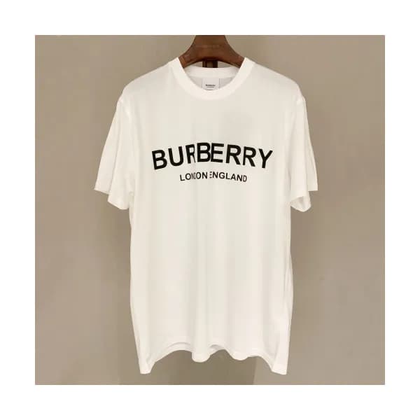 [매장판]Burberry 2019 Mm/Wm Logo Cotton Short Sleeved… - 1