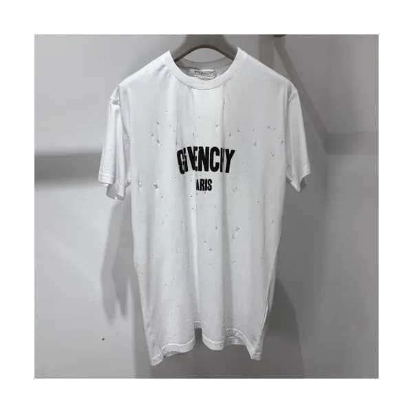 Givenchy 2019 Mm/Wm Logo Oversize Cotton Short Sle… - 1
