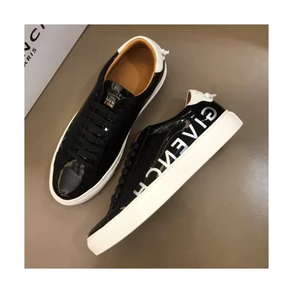 Givenchy 2019 Mens Logo Leather Sneakers - 지방시 남성 … - 1