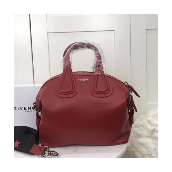 Givenchy Nightingale Leather Tote Shoulder Bag,28C… - 1