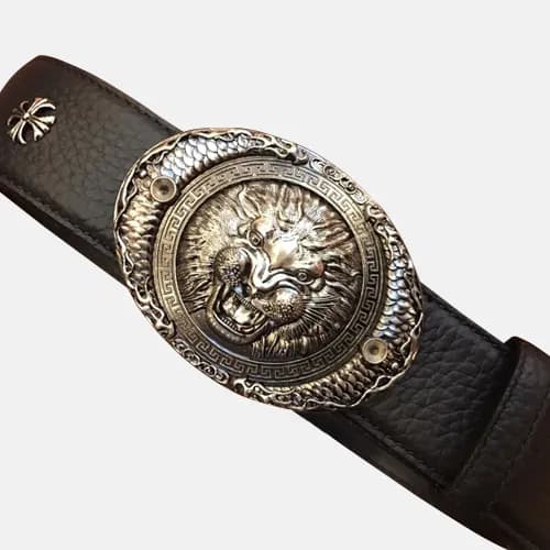 Chrome Hearts 2019 Mens Leather Belt - 크롬하츠 2019 남… - 1