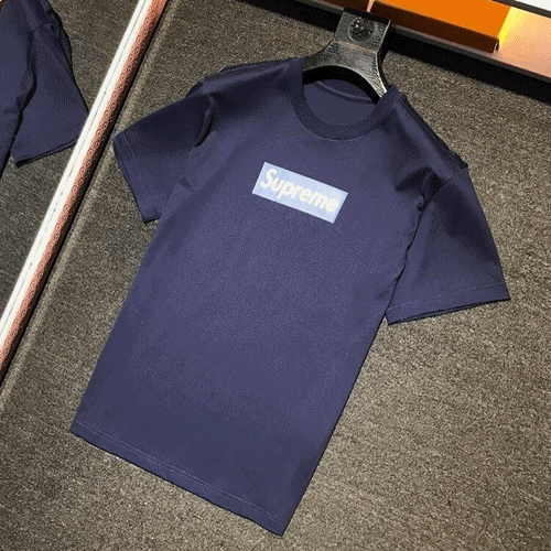 Supreme 2019 Mens Logo Cotton Short Sleeved Tshirt… - 1