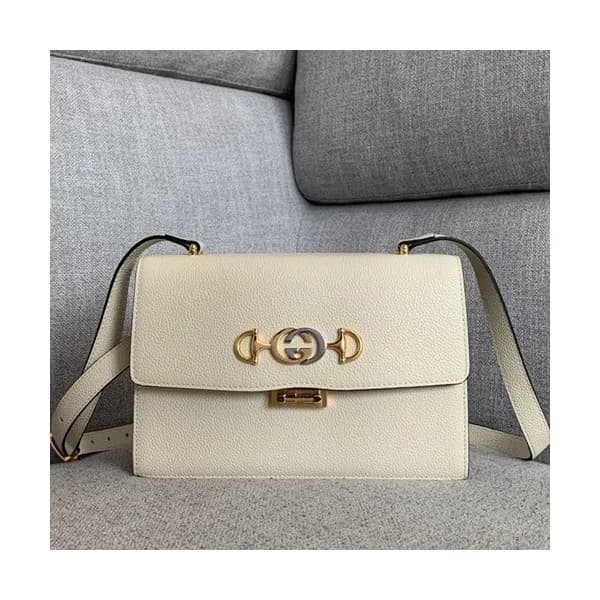 Gucci 2019 Zumi Leather Shoulder Bag,24CM - 구찌 201… - 1