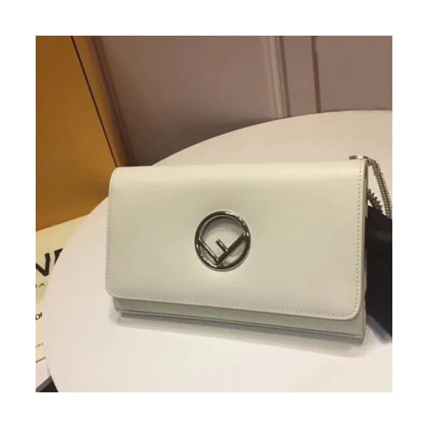 Fendi 2019 Mini Chain Shoulder Cross Bag ,22.5CM -… - 1