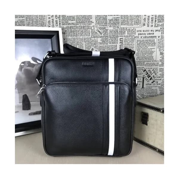 Bally 2019 Leather Shoulder Bag,30cm - 발리 2019 레더… - 1