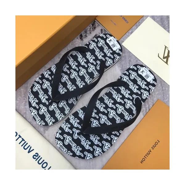 Louis Vuitton 2019 Mens Slipper - 루이비통 2019 남성용 슬리… - 1