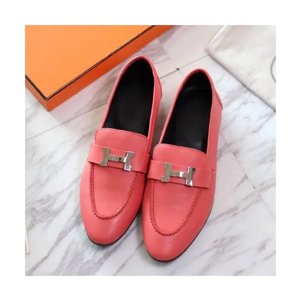 Hermes 2019 Ladies Leather Loafer- 에르메스 2019 여성용 레… - 1