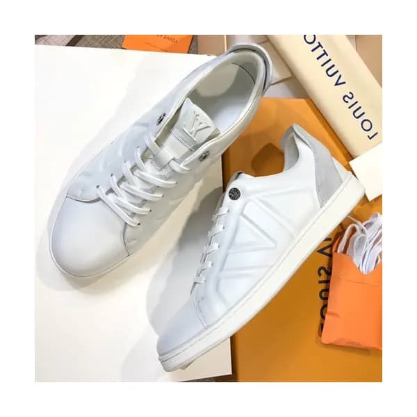 Louis vuitton 2019 Mens Leather Sneakers - 루이비통 2… - 1