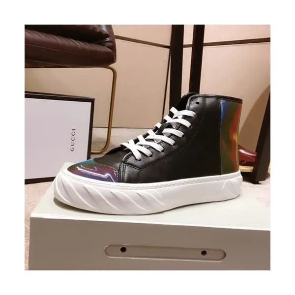 Gucci 2019 Mens Leather Sneakers - 구찌 2019 남성용 레더 … - 1