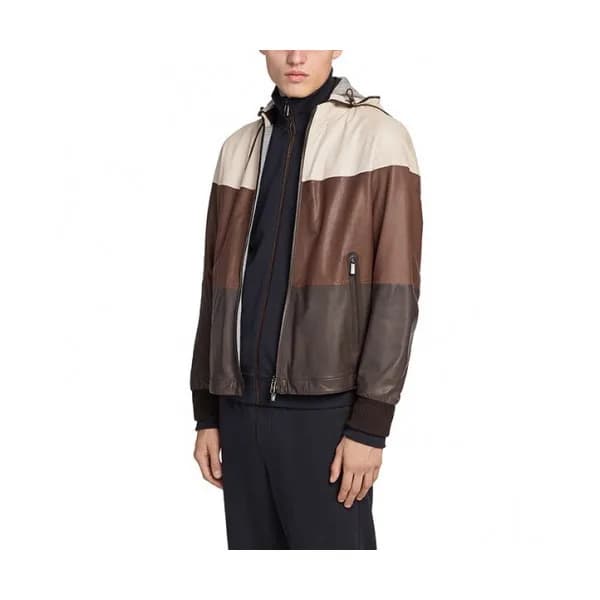 Ermenegildo Zegna 2019 Mens Business Leather Jacke… - 1
