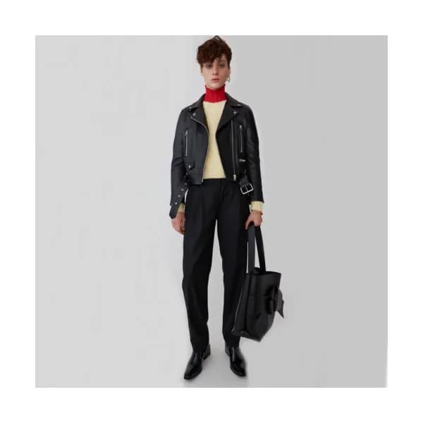 Acne Sstudios 2019 Womens Casual Leather Jacket - … - 1
