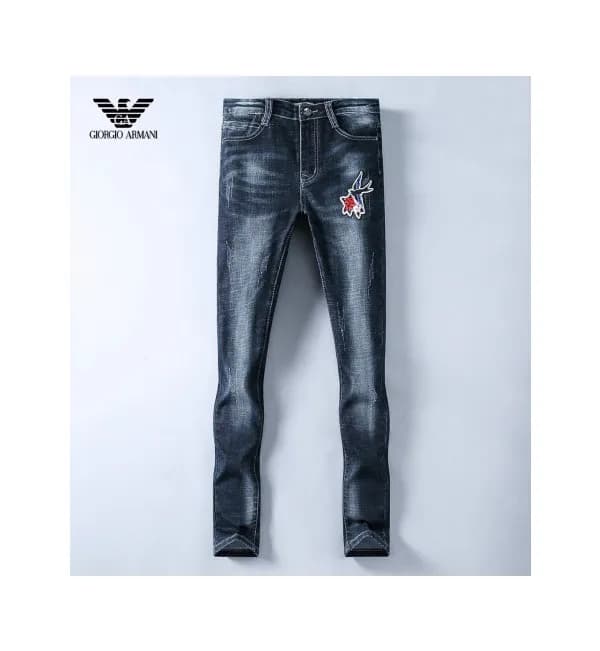 [알마니]Armani 2019 Mens Business Classic Denim Jeans… - 1
