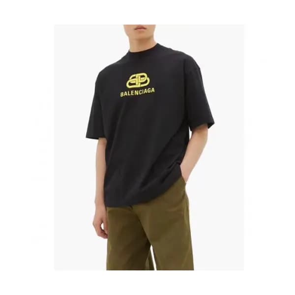 [발렌시아가]Balenciaga 2019 Mm/Wm Logo Cotton Short Sle… - 1