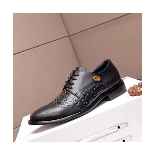 Gucci 2019 Mens Leather Oxford Shoes - 구찌 2019 남성… - 1