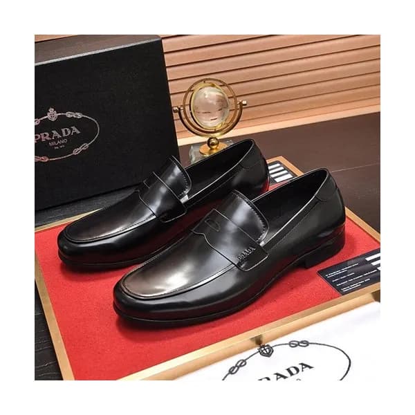 Prada 2020 Mens Leather Loafer - 프라다 2020 남성용 레더 로… - 1