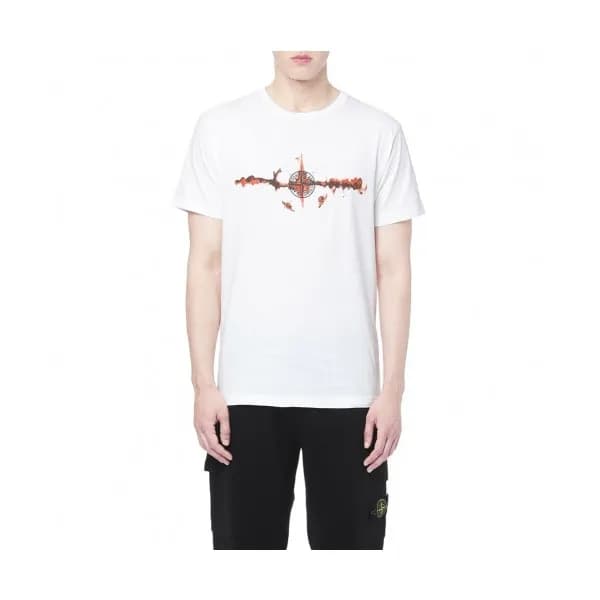 [스톤아일랜드]Stone Island 2020 Mens Logo Cotton Short S… - 1