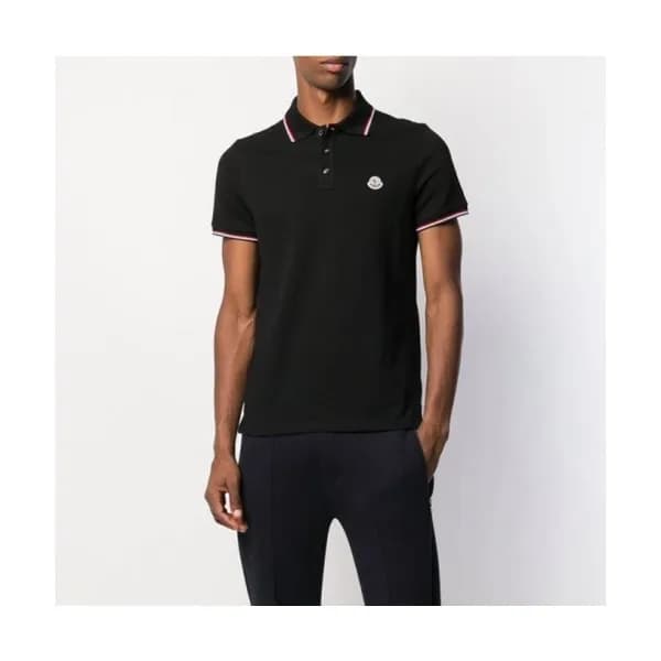 [매장판]Moncler 2020 Mens Logo Cotton Short Sleeved P… - 1