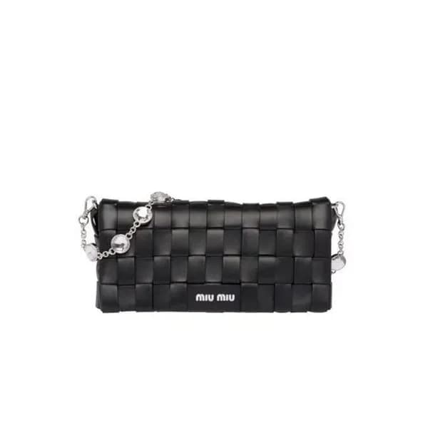 MiuMiu 2020 Leather Shoulder Cross Bag,26cm - 미우미우… - 1
