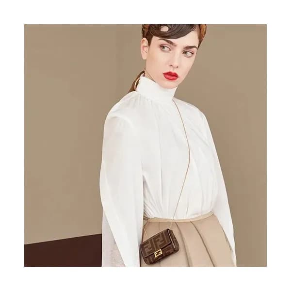 Fendi 2020 Nano Baguette Chain Cross Bag - 펜디 2020… - 1