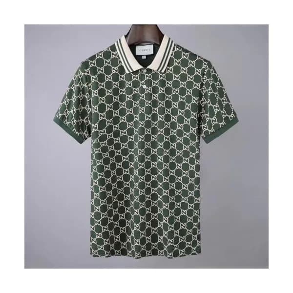 [매장판]Gucci 2020 Mens Logo Short Sleeved Polo Tshir… - 1