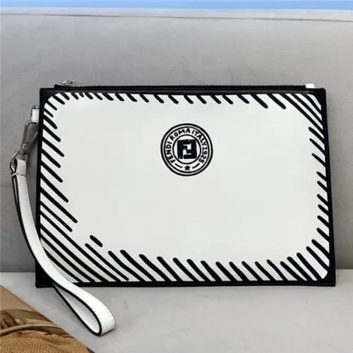 [펜디] Fendi 2020 Mm/Wm Leather Clutch Bag,30cm - 펜디… - 1