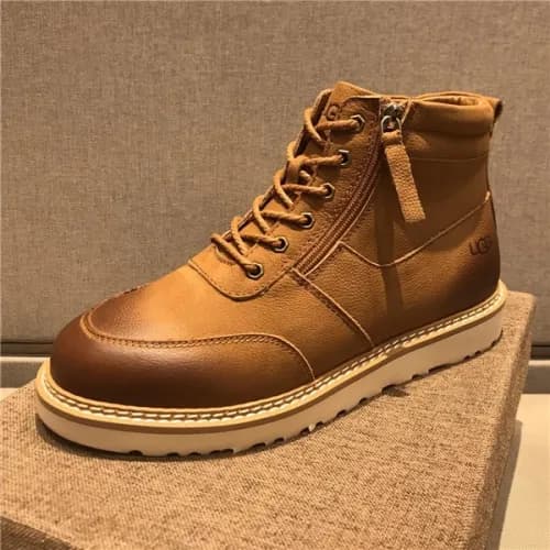 Ugg 2020 Men's Leather Wool Sneakers - 어그 2020… - 1
