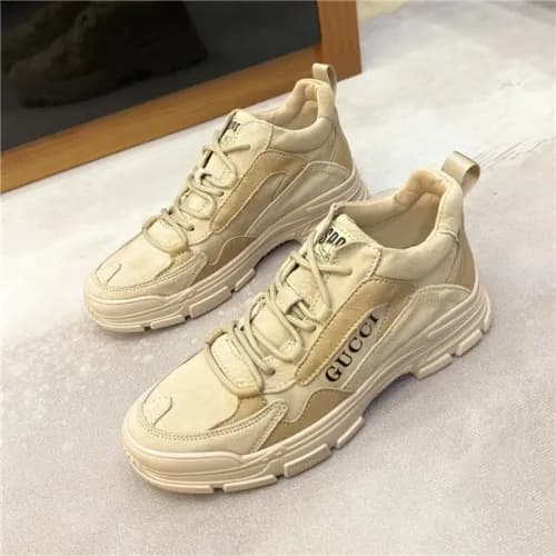 Gucci 2020 Men's Leather Sneakers - 구찌 2020 남성… - 1