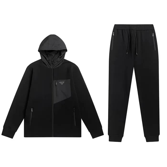 [프라다]Prada 2023 Mens Casual Logo Cotton Training C… - 1
