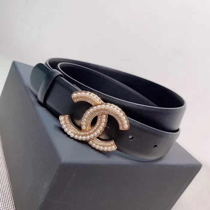 Chanel 2025 Womens Leather Belt - 샤넬 2025 여성용 레더 벨… - 1
