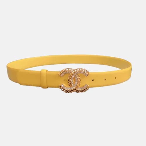 Chanel 2021 Women's Leather Belt - 샤넬 2021 여성용… - 1