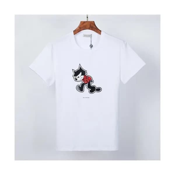 [매장판]Moncler 2021 Mens Logo Crew-neck Short Sleeve… - 1