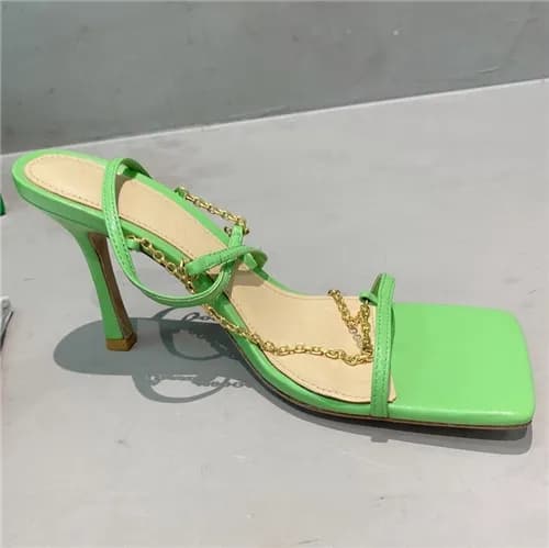 Bottega Veneta 2021 Women's Leather High Heel … - 1