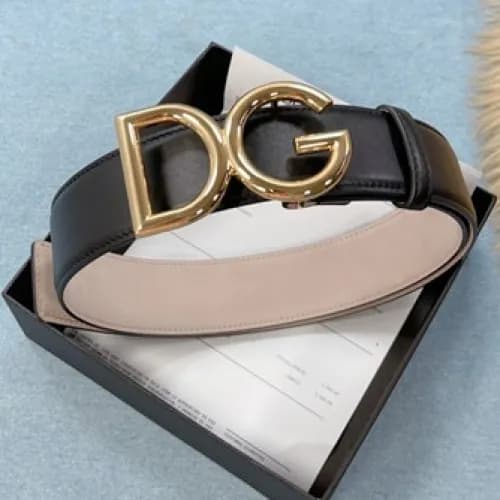 Dolce&Gabbana 2021 Men's Leather Belt,4.0cm - … - 1
