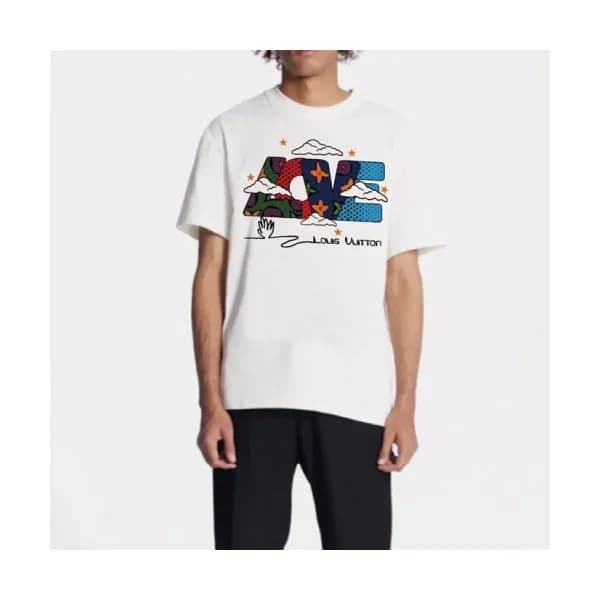 [매장판]Louis vuitton 2021 Mm/Wm Logo Short Sleeved T… - 1