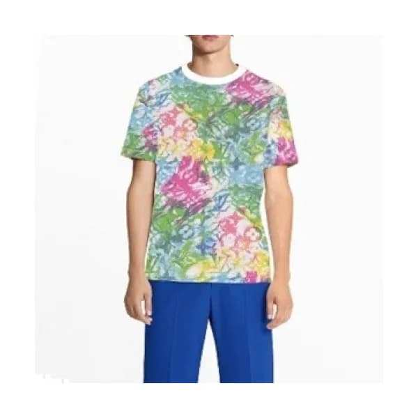 Louis vuitton Mm/Wm Logo Short Sleeved Tshirts Gr… - 1