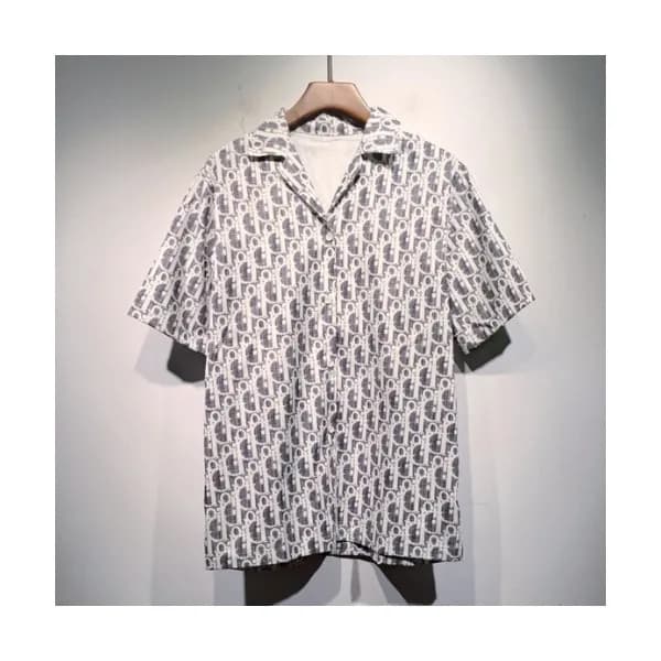 Dior Mm/Wm Casual Crew-neck Short Sleeved Tshirts… - 1