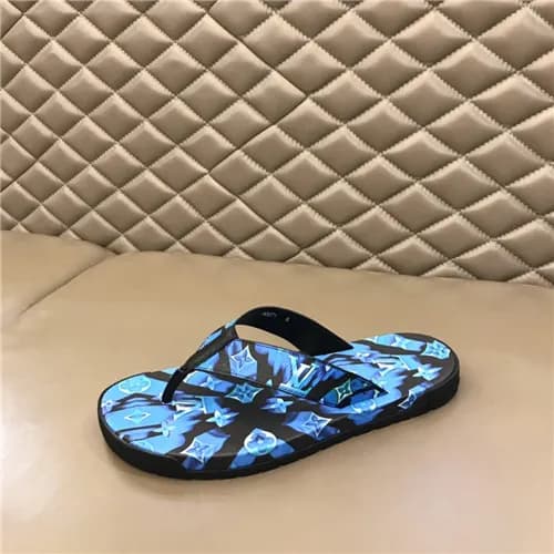Louis Vuitton 2021 Men's Leather SlipperLOUS2… - 1