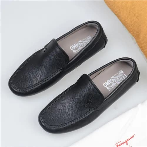 Salvatore Ferragamo 2021 Men's Leather Loafer,… - 1