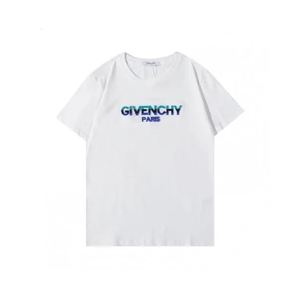 Givenchy Mens Logo Short Sleeved Tshirts White - … - 1