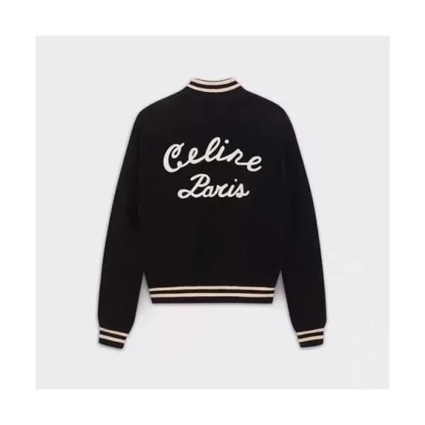 Celine Mens Logo Casual Jackets Black - 셀린느 2021 … - 1