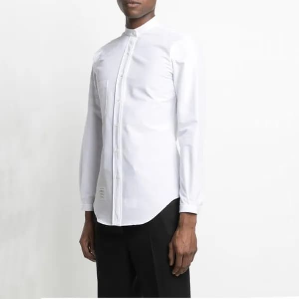 톰브라운 클래식 남성 화이트 셔츠 - Mens White Tshirts - tom01548… - 1