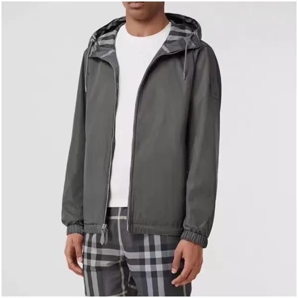 버버리 남성 클래식 그린 양면 자켓 - Mens Green Jackets - bur0450… - 1