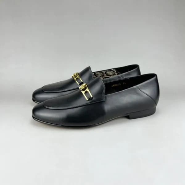 페라가모 남성 블랙 로퍼 - Salvatore Ferragamo Mens Black Loa… - 1