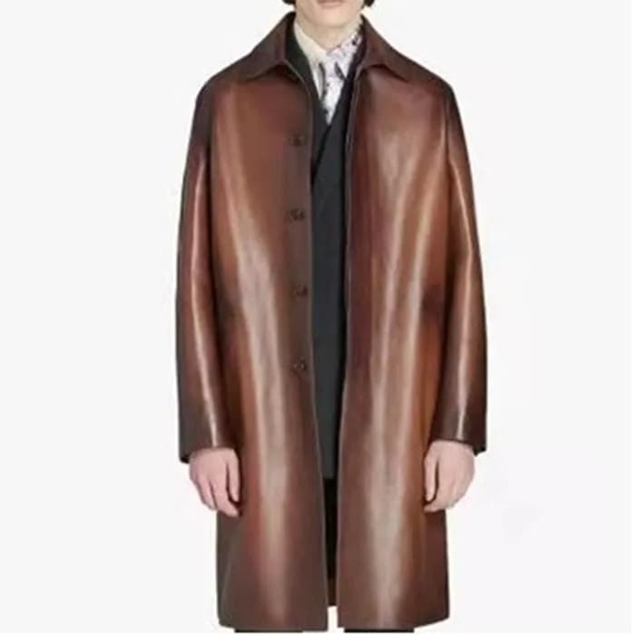 벨루티 남성 캐쥬얼 브라운 코트 - Berluti Mens Brown Coats - ber… - 1