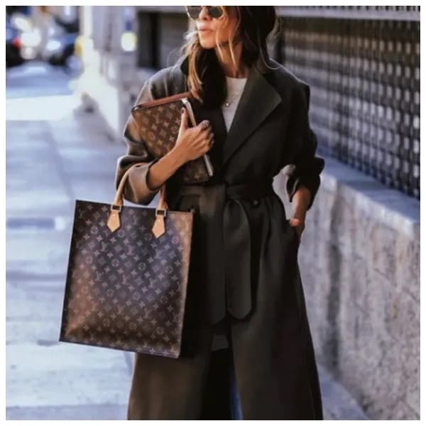 루이비통 남/녀 브라운 토토백 - Louis vuitton Unisex Brown Sac … - 1