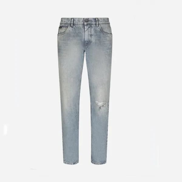 돌체앤가바나 남성 블루 청바지 - Dolce&Gabbana Mens Blue Jeans -…