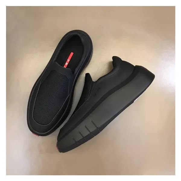 프라다 남성 블랙 스니커즈 - Prada Mens Black Sneakers - pr402… - 1