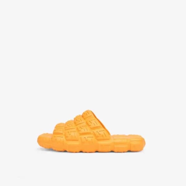 펜디 남/녀 오렌지 슬리퍼 - Fendi Unisex Orange Slipper - fe9… - 1