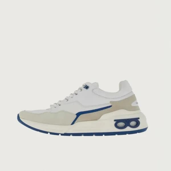 페라가모 남성 화이트 스니커즈 - Ferragamo Mens White Sneakers -… - 1